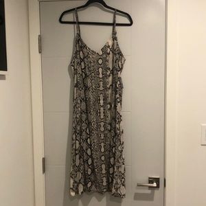 Express Snake Print dress